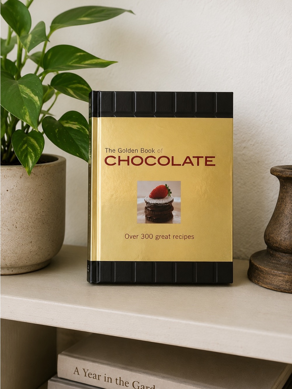 The Golden Book of Chocolate Hardcover Coffee Table Dessert Cookbook Photography